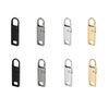 Urmspst Zipper Pull Replacement (Upgraded), 8 Pcs Detachable Zipper Pull Tabs for Luggage Clothing Jackets Backpacks Boots Purse Coat(4 Color Black, Silver, Gold, Brilliant Black)