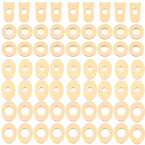 Mcvcoyh (150 PCS) Corn Pads Foam Callus Cushions Cocoon Eye Sticker, Waterproof Corn Cushion, Adhesive Corn Protectors for Corn Remove, Relief Callus and Feet Sore