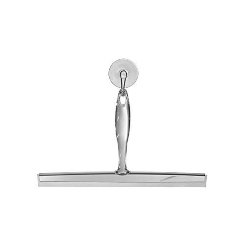 InterDesign Zia 12 in. Stainless Steel Shower Squeegee