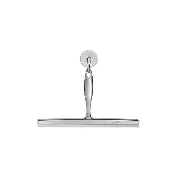 InterDesign Zia 12 in. Stainless Steel Shower Squeegee