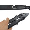 Hair Extensions Tool Kits with Fusion Heat Iron Connector Wand US Plug 50 Pcs Single Hole Heat Shield Guards 10 Pcs Hair Clips 50g Keratin Beads (Black A Head)