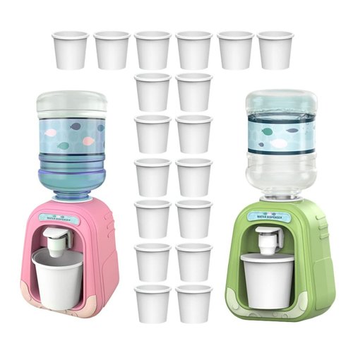 Kisangel Kids Toys Little Girl Toys 1 Set of Mini Simulation Water Dispenser Water Fountain Toy Water Dispenser Model for Accessories(Assorted Color) Kids Toys Little Girl Toys