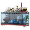 BeeEtMoc Boat Kits Model Construcrion Sets 247 Pcs Titanic Sink and Break in Half Toy Building Blocks, Titanic Cruise Ship Model Toy