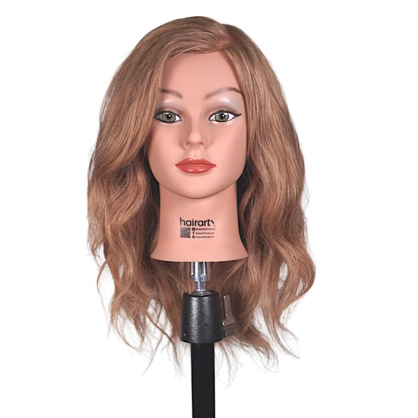 Brooke 100% Remy Human Hair Mannequin Head for Training Styling Practice