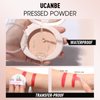 UCANBE 2-in-1 Pressed Face Powder & Foundation Makeup, Matte Oil Control Flawless Setting Powder, Korean Makeup,Waterproof Long Lasting Finishing Powder (Natural)