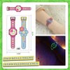 Luminous Watch Tattoos for Kids, 24PCS Kids Unicorn Glow Tattoo, Boys and Girls Glow Tattoo Stickers, Waterproof Glow Tattoo Stickers, Kids Party Favours, Birthday Party Favors Goodie Bag Fillers