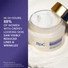 RoC Crepe Repair Anti Aging Daily Face Moisturizer & Neck Firming Cream (1.7 oz) + RoC Retinol Wrinkle Smoothing Capsules (7 CT), Skin Care Set, Stocking Stuffer for Men & Women