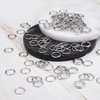 Craftdady 1000Pcs Stainless Steel Open Jump Rings 12mm Round 1.2mm Thick Connector Rings for Jewelry Making
