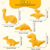 MALLMALL6 Catnip Toys for Cat - 5Pcs Dino Nuggets Cat Toys, Dinosaur Chicken Nugget Catmint Interactive Gift for Indoor Cats, Plush Golden Cat Supplies, Chew Cat Toy Set, Cute Pet Gifts for Cat Lover