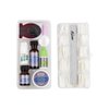 KISS Complete Salon Acrylic Fake Nails Manicure Kit, Acrylic Liquid, Acrylic Primer, Acrylic Powder Clear, Maximum Speed Nail Glue, Masking Formula, & 64 Long Length Bubble Free Acrylic Nails