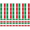Italian Flag Temporary Tattoos, Italy Party Favors