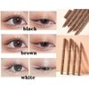 ICATHUNY Liquid Eyeliner,Waterproof,Quick Drying,Smudge Resistant,Long Lasting,Precise All Day Eyeliner Makeup,High-Pigmented Liquid Eye Liner for Bold Looks (Brown)