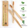 Premiumswede Bamboo Toothbrushes Soft Bristles Adult - 8 Pack Eco-Friendly Bamboo Toothbrushes Individually Wrapped - Sealed Soft Bristle Toothbrush - Biodegradable Natural Wooden Toothbrushes