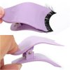 False Eyelash Applicator Tool 3 Pack Eyelash Clip Lash Buddy Makeup Tool for False Lash for Beginners EasyTo Wear (Purple，Pink，White）