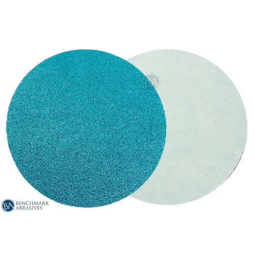 Benchmark Abrasives 8" Premium Zirconia No Hole PSA Discs, Self Adhesive Random Orbital Sander Discs for Sanding Polishing on Metal Wood Fiberglass (10 Pack) - 60 Grit