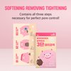 Mefactory 3Step Blackhead Remover Nose Strip | Korean Skin Care, Instant Blackhead Removal, Exhilarating Sebum Removal, Nose Pores, Absorb Acne Nose Gunk | (3 Count)