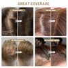 SOVONCARE Hairline Powder, Hairline Shadow Gray Hair Coverage Touch Up Hair Powder for Thinning Hair for Women Hair Root Touch Up Powder Hair Root Cover Up Conceals Hair Loss Brown 0.35 oz