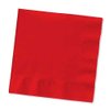 Creative Converting 801031B Red 2 Ply Beverage Napkins
