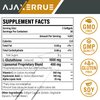 AJAXERRUE 1400 mg Liposomal Glutathione, Superior Absorption Complex Reduced Glutathione Supplement with Vitamin C, Hyaluronic Acid, Master Antioxidant for Liver Detox, Brain, Skin
