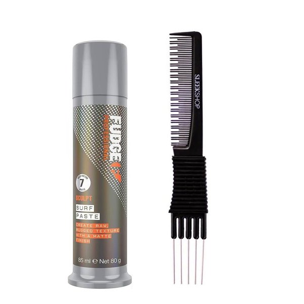 yper Fudge Professional Sculpt Surf Paste (2.8 oz) with Teasing Comb Pack of 1