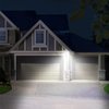 LEPOWER LED Security Lights Motion Sensor Light Outdoor, 30W 3200LM Motion Security Light, 5500K, IP65 Waterproof, 2 Head Motion Detector Flood Light for Garage, Yard, Porch (Not Solar Powered)