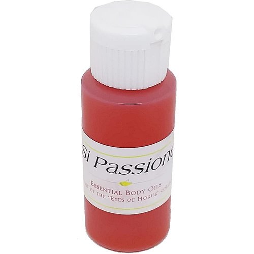 TCEShop Si Passione - Type GA For Women Scented Body Oil Fragrance [Flip Cap - Red - 1 oz.] - ID#28090