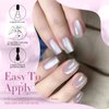 Born Pretty Magnetic Gel Nail Polish Moonlight Cat Magnetic Eye Gel Nail Polish White Auroras Cat Magnetic Eye Gel Polish Nail Art Vanish 10ML