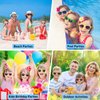 Bouiexye 12 Pack Kids Sunglasses Neon Party Favors Bulk Bag Fillers Gift for Beach Pool Birthday Party Supplies