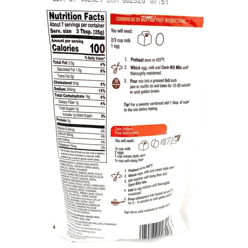 Morrison's Corn Kits Prepared Cornbread Mix - pack of 3