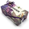 Alchimia Jeweled Lavender Vegetable Soap Handmade In Italy - 10.5 oz Soap Bar