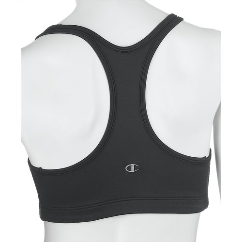 Champion Women's Shaped T-Back Sports Bra, Black, 34A