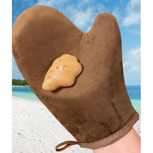 Tanning Mitt, Ultra Soft Tanning Glove for Self Tan with Thumb - Self Tanner Mitt Applicator - Tanning Mitts - The Best Choice for Self Tanner Mitt and Tanning Glove, Ideal for Beach and Poolside