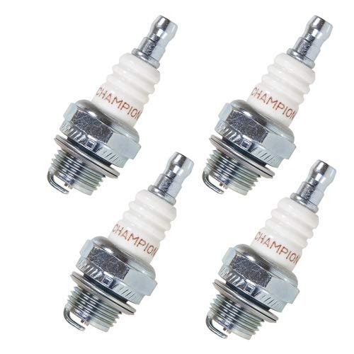Champion DJ8J Pack of 4 Copper Plus Small Engine Spark Plug Stock #847