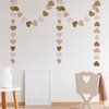 MSMANCY Pink Birthday Decorations for Women with HAPPY BIRTHDAY Banner Curtains Heart Star Balloons for 16th 18th 21st 30th 40th 50th 60th Birthday Party Supplies (Pink)