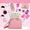 Learn2M Play Purse for Little Girls Ages 3-6, My First Purse Toy with Handbag, Makeup Set, Sunglasses, Smartphone, Wallet, Car Keys, Credit Cards and Fake Money