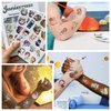 80 PCS Cats Temporary Tattoos for Party Supplies, Temporary Tattoo Stickers for Birthday Parties, Cat Party Favor Activities, Waterproof Temporary Tattoos.