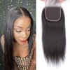 RIVPOIG Lace Closure Transparent Lace Closure 4x4 Closure Brazilian Straight Lace Closure Lace Closure Human Hair Lace Closure Free Part Natural Hair Color Black (4×4 Transparent lace closure, 12inch)