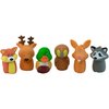 Woodland Character Finger Puppet Assortment (36) Pieces - Assorted Styles for Kids, Boys and Girls, Party Favors, Piñata Stuffer, Carnival Prize, Back to School Supplies