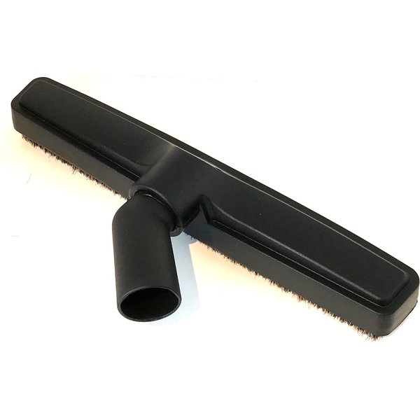 Genuine MP Soft Touch Deluxe Vacuum Cleaner or Central Vac Hardwood and Bare Floor or Wall Brush. Natural Delicate Horse Hair Bristles for Thorough Cleaning. (12 Inch)