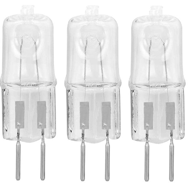 3 Pack - Aroma Night Light G5.3 Halogen Bulbs - 35 Watt, 2 Pin,110-120 Volt, Replacement for Scented Lamps Tart/Oil Warmers