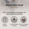 AUTHENTIC BATH & SOAP Cold Processed -Black Seed Oil Soap Bar- Nourishing, Antioxidant-Rich, Natural, Men & Women, no Sulfates or Parabens, Vegan, All Skin Types. (Pack of 2) 4.2 Oz Each