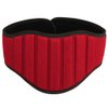 MRX Weight Lifting Belts Fitness Training Gym Back Support Belt 8" Wide (Red, Medium)