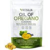 Resilia Oil Of Oregano Softgels with Black Seed Oil 6000mg – Organic Oregano Oil Capsules for Immune & Digestive Support – Non-GMO, Gluten-Free Softgels – Natural Herbal Wellness Supplement