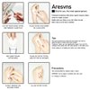 Aresvns Metallic Temporary Tattoo 50+,8 Sheets Gold Silver Fake Tattoos for Women Teen Girls,Flash Jewelry Tattoos,Gold Boho Tattoos Waterproof and long lasting