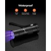 Morpilot Blacklight Flashlights uv Flashlight,12 LED 395nm Ultraviolet Blacklight 2 PCS Black Light Flashlight Mini, Torch Light Pet Urine Detector Light for Dog/Cat, Dry Stains,Resin Curing,Bed Bug