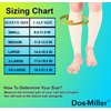 Doc Miller Calf Compression Sleeve 1 Pair 15-20 mmHg Firm Support Graduated for Sports Running Recovery Shin Splints Varicose Veins (Pale Skin, S)