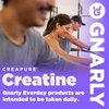Gnarly Nutrition Creatine Powder - Creapure, Vegan Creatine Supplement, NSF Sport Certified, Optimized Recovery, Sports Nutrition, 5g Creatine Monohydrate, Unflavored (15.87oz)