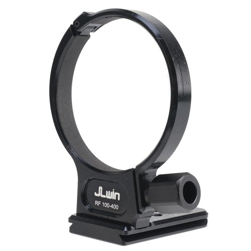 FocusFoto Metal Tripod Mount Ring Lens Collar for Canon RF 100-400mm F/5.6-8 is USM Lens, Bottom with 1/4" & 3/8" Thread Screw Mount Dovetail Groove Quick-Release Plate for Acra-Swiss Tripod