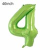 Golf 4th Birthday Party Decorations Balloons,40inch Green Number Balloon 4，Golf Birthday Decorations Kids,Golf Theme 4th Birthday Balloons (Green Golf Number Balloon 4)