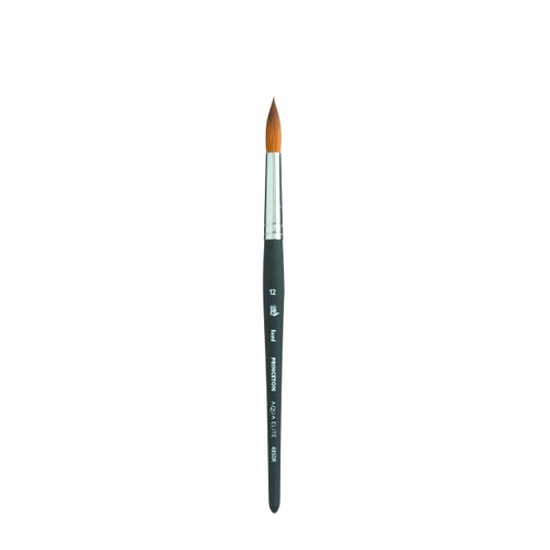 Princeton Aqua Elite, Series 4850, Synthetic Kolinsky Watercolor Paint Brush,Round, 12